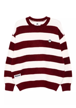 CHOCOOLATE logo-plaque jumper - Red