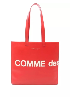 Comme Des Garçons Pre-Owned logo-print tote bag - Red
