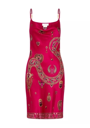 Camilla Kissed By A Cobra mini dress - Pink