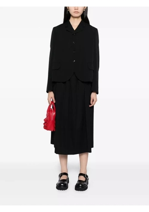 Comme Des Garçons Girl wool blazer - Black