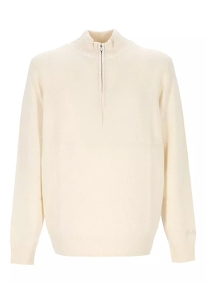 MC2 Saint Barth high-neck zip-up sweater - Neutrals