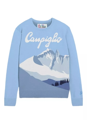 MC2 Saint Barth graphic-print sweater - Blue