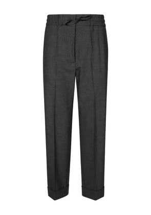 P.A.R.O.S.H. Luwool drawstring trousers - Grey