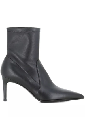 Sergio Levantesi 75mm pointed-toe ankle boots - Black
