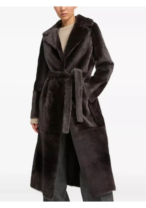 Yves Salomon reversible shearling coat - Grey