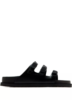 Birkenstock triple-strap leather sandals - Black