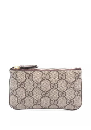 Gucci Pre-Owned 2020s Ophidia GG-supreme wallet - Neutrals