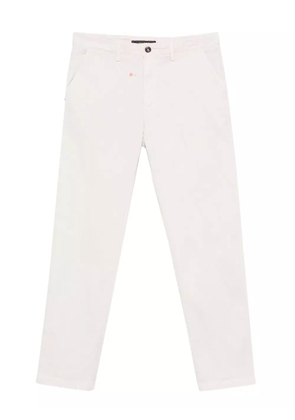 40 WEFT stretch-cotton pants - White
