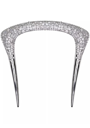 Jennifer Behr Czarina hair pin - Silver