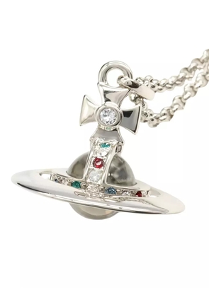Vivienne Westwood Pre-Owned 2020s Orb-pendant necklace - Silver