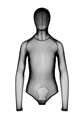 Ioana Ciolacu hooded bodysuit - Black