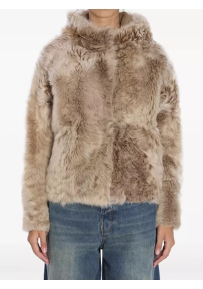 Yves Salomon fur jacket - Neutrals