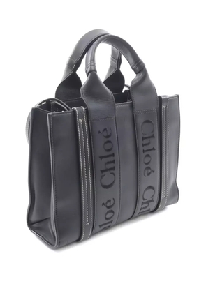 Chloé Pre-Owned small Woody handbag - Black