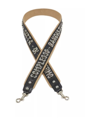 Dolce & Gabbana Pre-Owned Citta di Palermo shoulder strap - Black