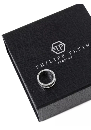 Philipp Plein logo-engraved ring - Silver