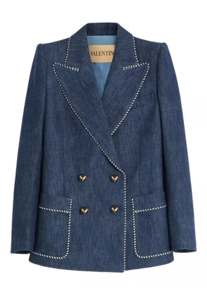 Valentino Garavani chambray denim jacket - Blue
