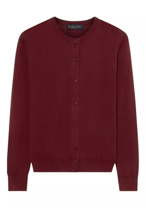 Brooks Brothers merino-wool cardigan - Red