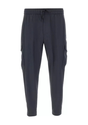 BOSS drawstring cargo trousers - Blue