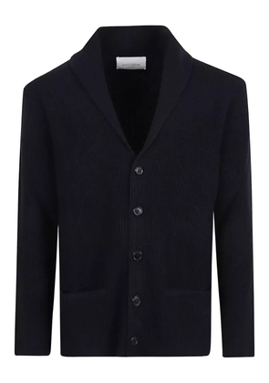 Ballantyne buttoned shawl-collar cardigan - Blue
