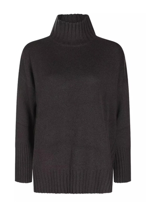 Antonelli ribbed-trim sweater - Brown