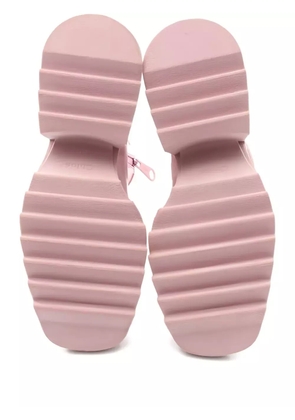 Chloé Pre-Owned 10s 75mm Betty block-heel rain boots - Pink