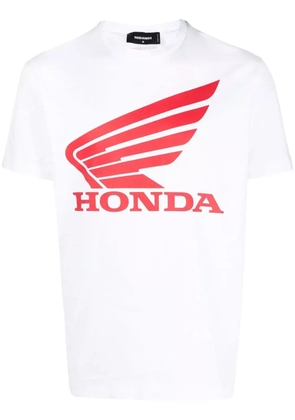 DSQUARED2 logo-print short-sleeve T-shirt - White