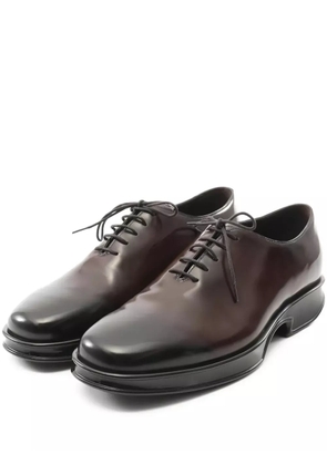 Prada Pre-Owned 20s 30mm leather shoes - Brown