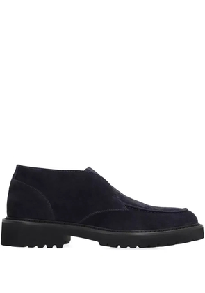 Doucal's leather loafers - Black