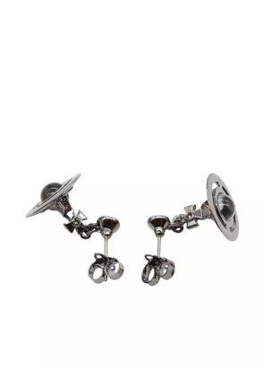 Vivienne Westwood Pre-Owned 2020s Orb drop earrings - Silver