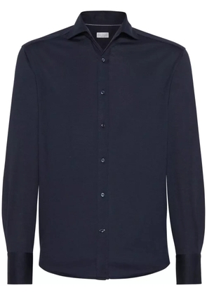 Brunello Cucinelli long-sleeve shirt - Blue