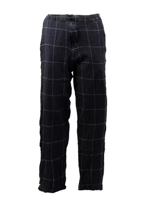 Comme des Garçons Homme checked pants - Grey