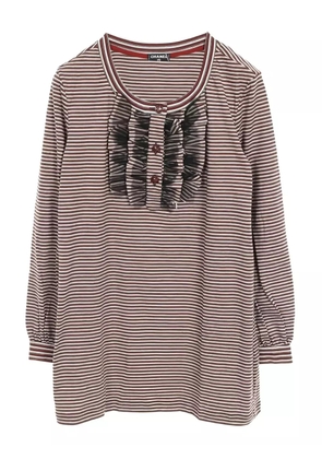 CHANEL Pre-Owned 1986-1988 button-fastening top - Red