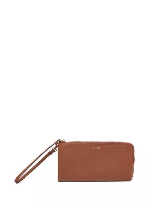DKNY Vintage leather wallet - Brown