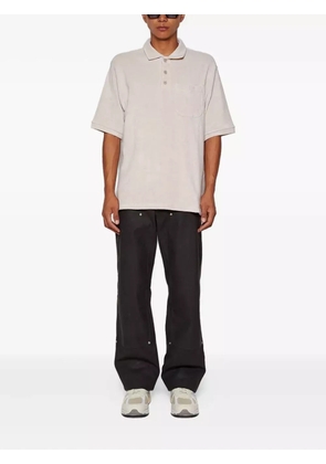 Saintwoods terry-cloth polo shirt - Grey