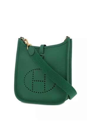 Hermès Pre-Owned mini Evelyne shoulder bag - Green