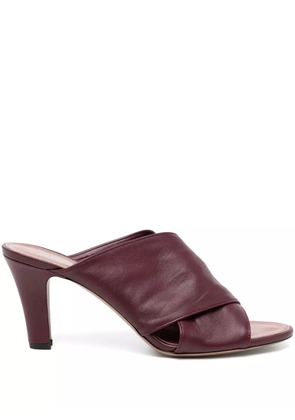 Paris Texas 90mm leather sandals - Red