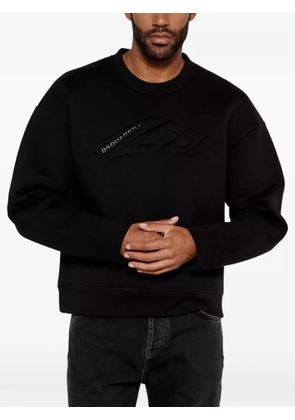 DSQUARED2 embossed logo sweatshirt - Black