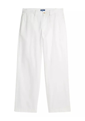 Polo Ralph Lauren pleated wide-leg trousers - White