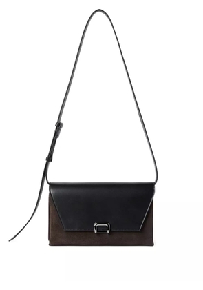 Brunello Cucinelli suede cross body bag - Brown