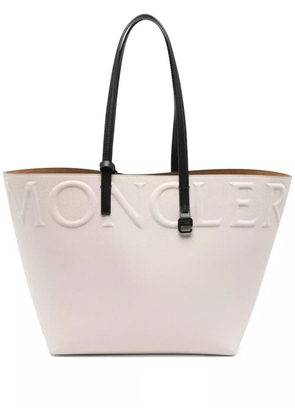 Moncler mini Very tote bag - White
