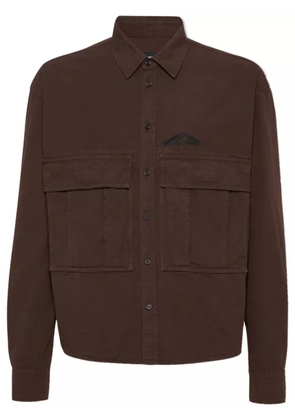 DSQUARED2 Icon-print shirt - Brown