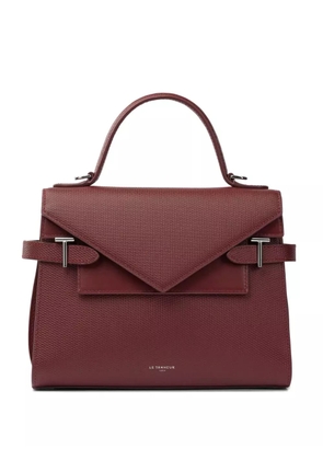 Le Tanneur medium Emilie double-flap tote bag - Brown