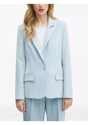 GUESS USA single-button peak-lapel blazer - Blue