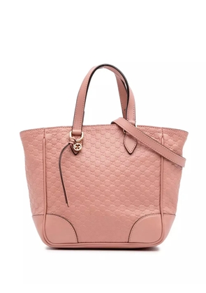 Gucci Pre-Owned 2016-2024 Small Microguccissima Bree satchel - Pink