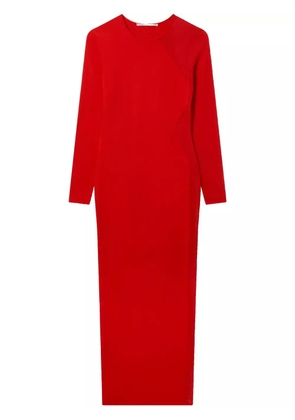 Stella McCartney lace-panel midi dress - Red