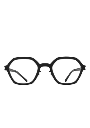 Mykita Rosemary geometric-frame glasses - Black