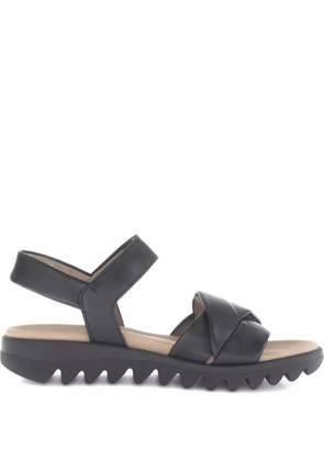 GABOR cross-strap sandals - Black