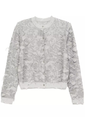 JNBY rounded-collar cardigan - Grey