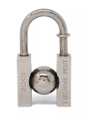 Hermès Pre-Owned 2001 Earth Cadena padlock - Silver