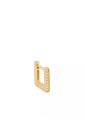 Tom Wood 9kt yellow gold Sleek diamond earring